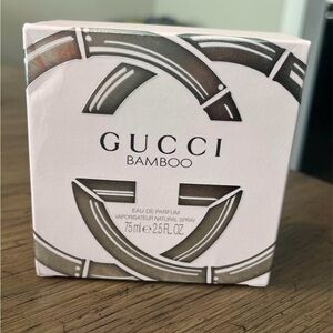 Gucci Bamboo eau de parfum in original package with Barcode 2.5 oz